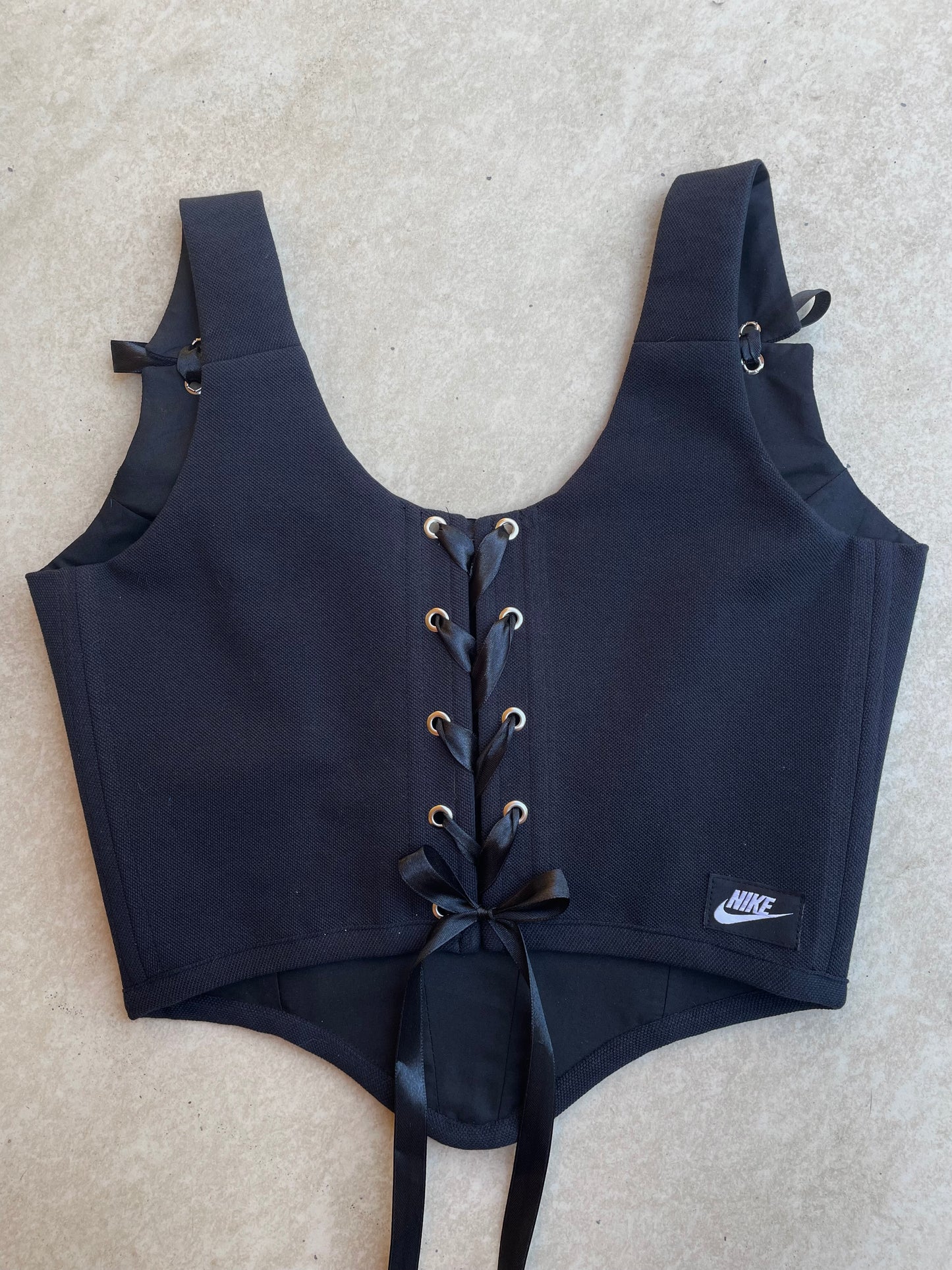 Black Nike corset - Size M - uk 10
